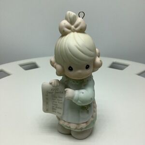 Precious Moments‎ But The Greatest of These Is Love 1992 Girl w/ 1992 Dear Santa